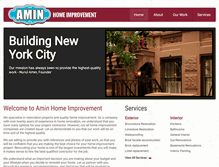 Tablet Screenshot of aminhiinc.com